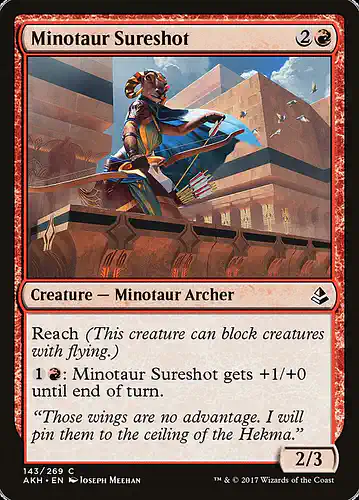 Minotaur Sureshot - akh Spoiler