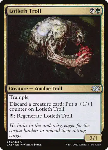 Lotleth Troll - 2x2 Spoiler