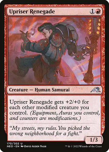 Upriser Renegade - neo Spoiler