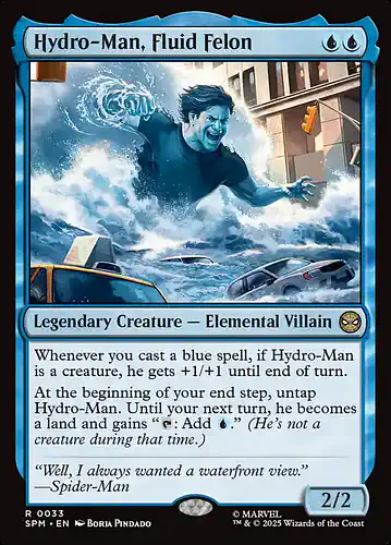Hydro-Man, Fluid Felon - spm Spoiler
