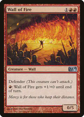Wall of Fire - m10 Spoiler