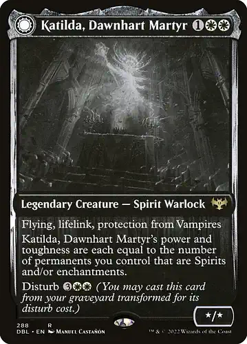 Katilda, Dawnhart Martyr - dbl Spoiler