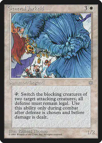 General Jarkeld - ice Spoiler