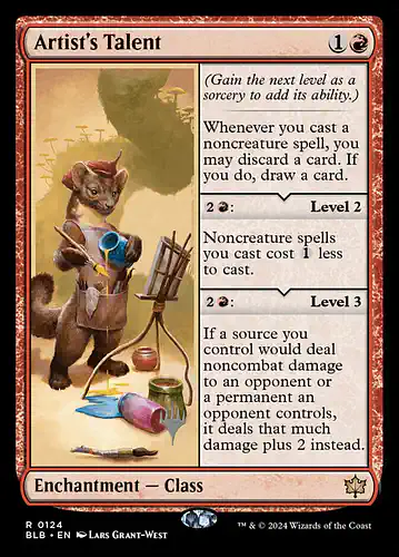 Artist's Talent - blb Spoiler