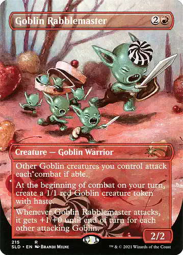 Goblin Rabblemaster - sld Spoiler