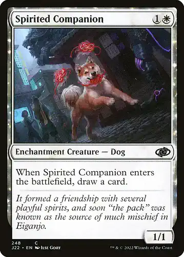 Spirited Companion - j22 Spoiler