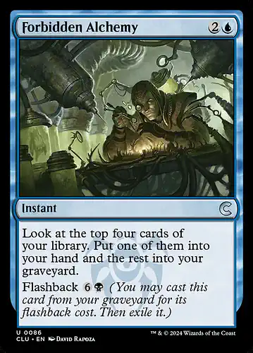 Forbidden Alchemy - clu Spoiler