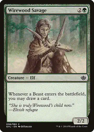 Wirewood Savage - gvl Spoiler