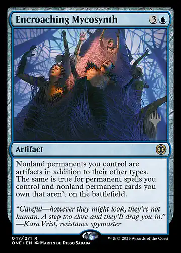 Encroaching Mycosynth - one Spoiler