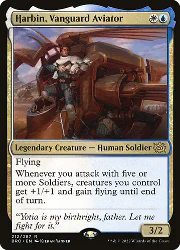 Harbin, Vanguard Aviator - bro Spoiler