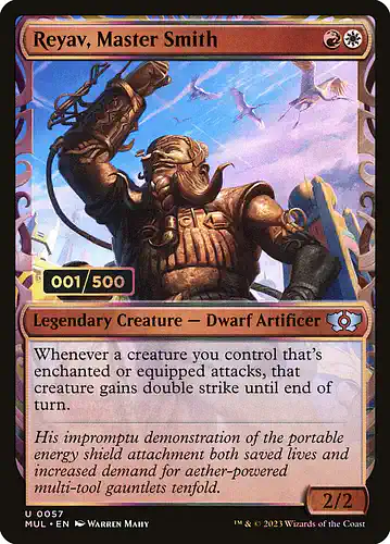 Reyav, Master Smith - mul Spoiler