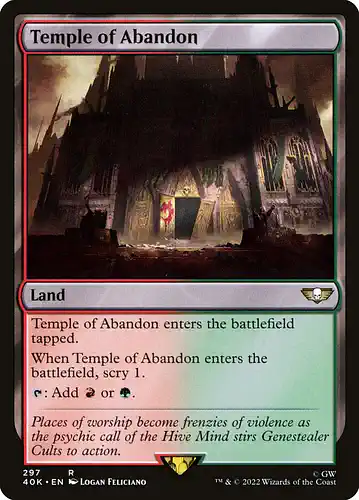 Temple of Abandon - 40k Spoiler