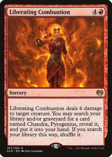 Liberating Combustion - kld Spoiler