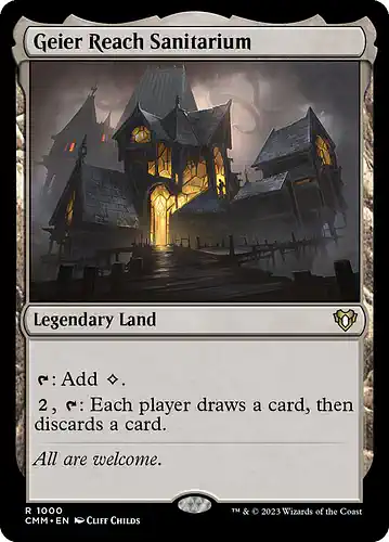Geier Reach Sanitarium - cmm Spoiler