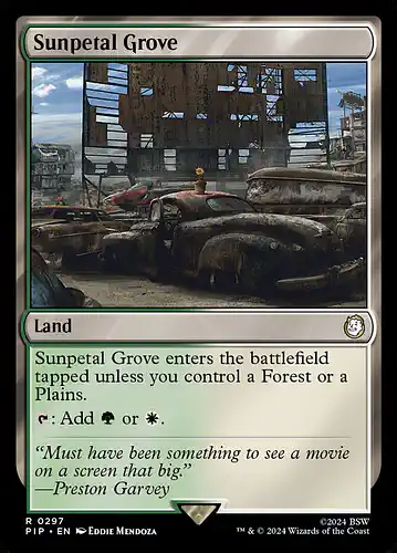 Sunpetal Grove - pip Spoiler