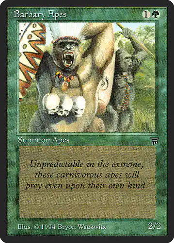 Barbary Apes - leg Spoiler