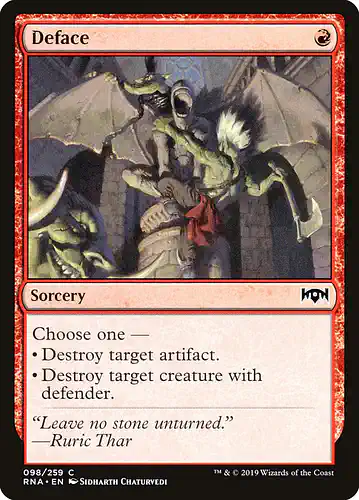Deface - rna Spoiler