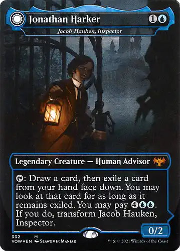 Jacob Hauken, Inspector - vow Spoiler
