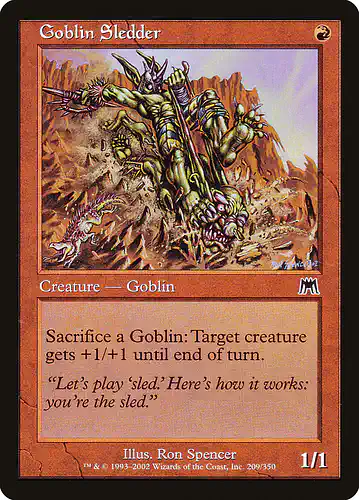 Goblin Sledder - ons Spoiler