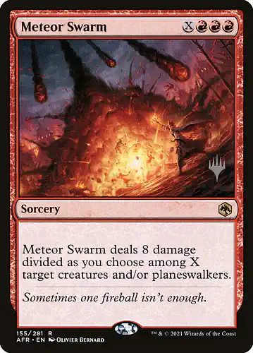 Meteor Swarm - afr Spoiler