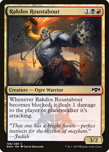 Rakdos Roustabout - rna Spoiler