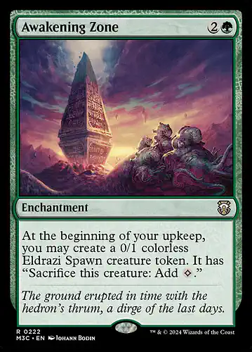 Awakening Zone - m3c Spoiler