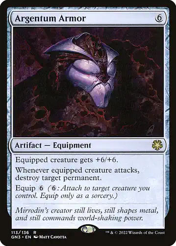 Argentum Armor - gn3 Spoiler