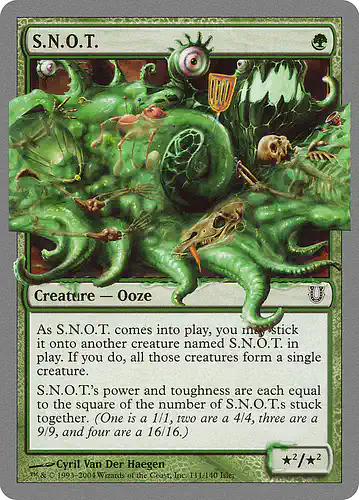 S.N.O.T. - unh Spoiler