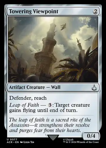 Towering Viewpoint - acr Spoiler