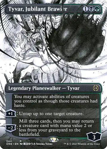 Tyvar, Jubilant Brawler - one Spoiler
