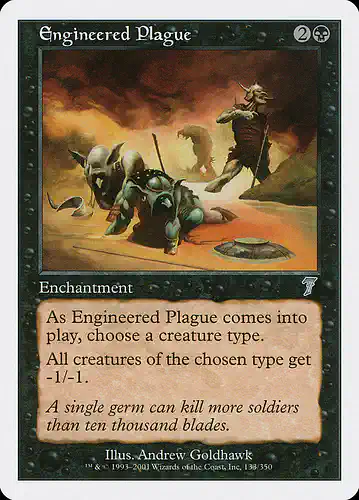 Engineered Plague - 7ed Spoiler