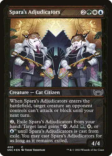 Spara's Adjudicators - snc Spoiler