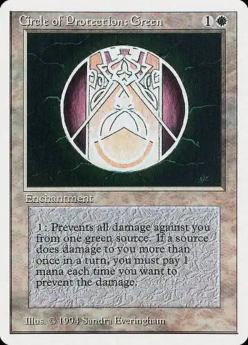 Circle of Protection: Green - sum Spoiler