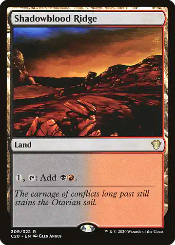 Shadowblood Ridge - c20 Spoiler