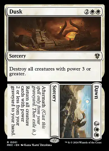 Dusk - mkc Spoiler