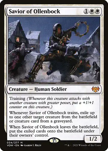 Savior of Ollenbock - vow Spoiler