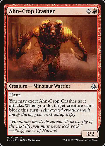 Ahn-Crop Crasher - akh Spoiler