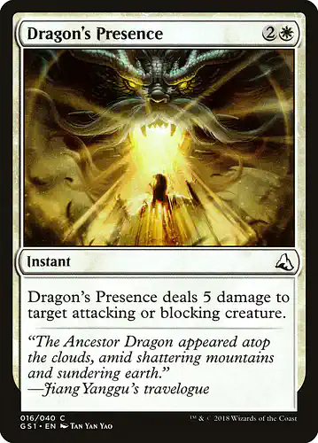 Dragon's Presence - gs1 Spoiler