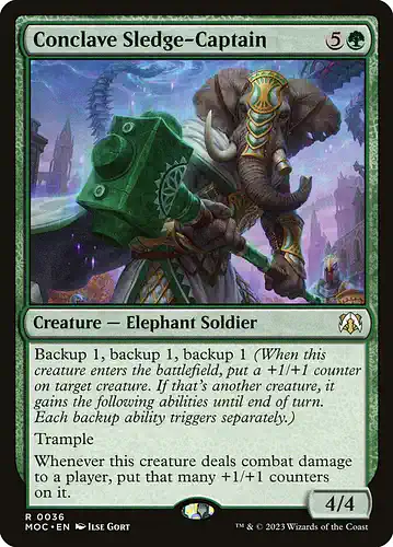 Conclave Sledge-Captain - moc Spoiler