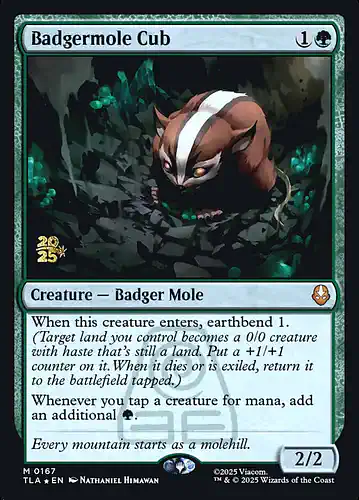Badgermole Cub - tla Spoiler