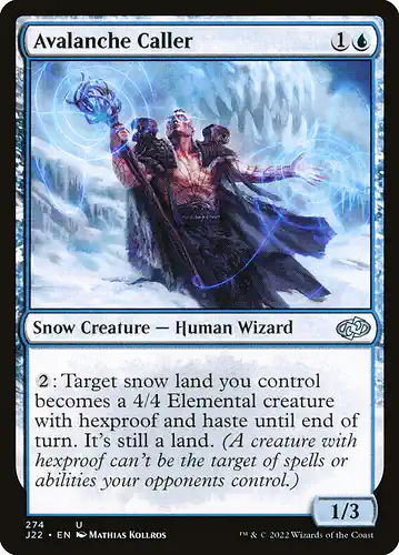 Avalanche Caller - j22 Spoiler