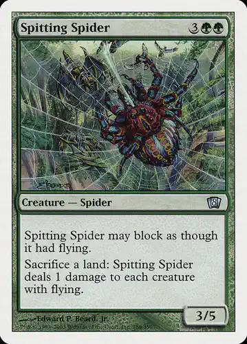 Spitting Spider - 8ed Spoiler
