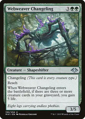 Webweaver Changeling - mh1 Spoiler