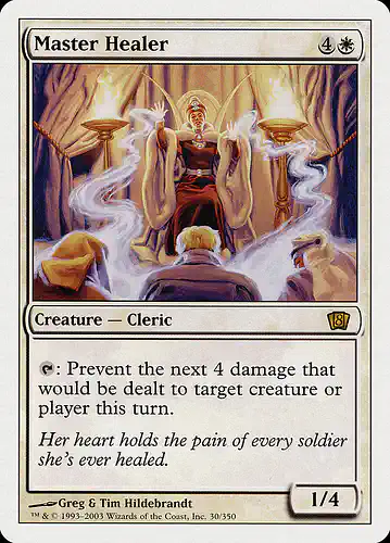 Master Healer - 8ed Spoiler