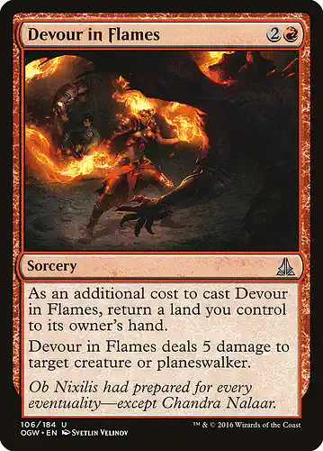Devour in Flames - ogw Spoiler