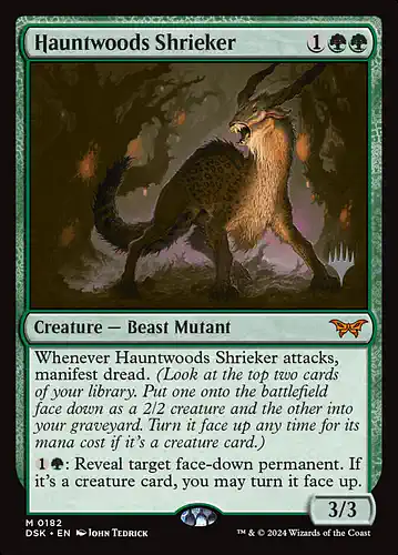 Hauntwoods Shrieker - dsk Spoiler