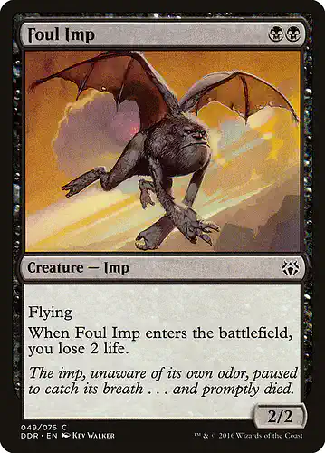 Foul Imp - ddr Spoiler