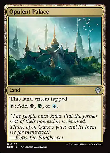 Opulent Palace - ecc Spoiler