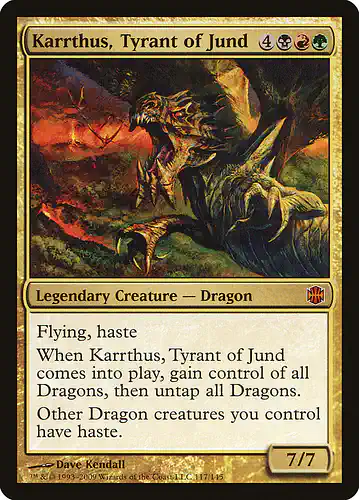Karrthus, Tyrant of Jund - arb Spoiler