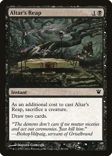 Altar's Reap - isd Spoiler